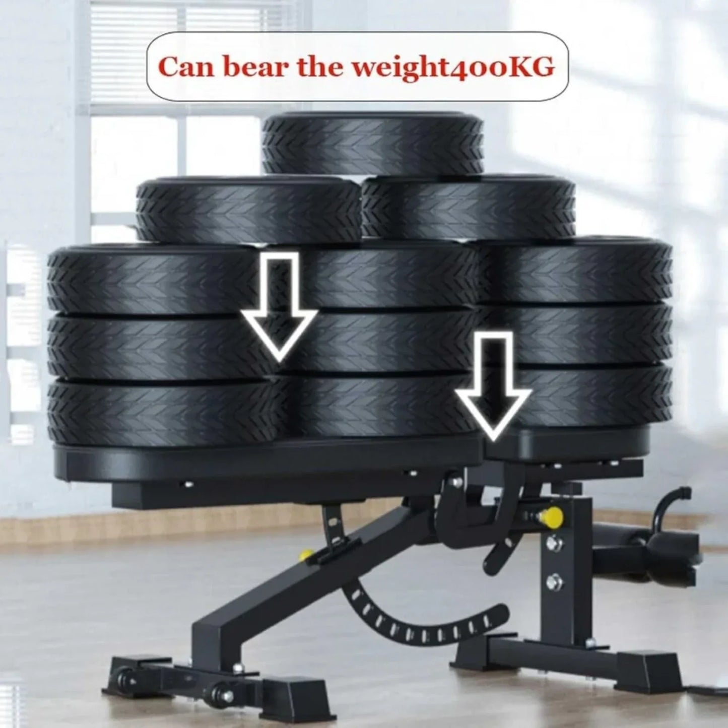 Multifunctional Adjustable Weight Bench – Commercial Workout Bench for Home & Gym