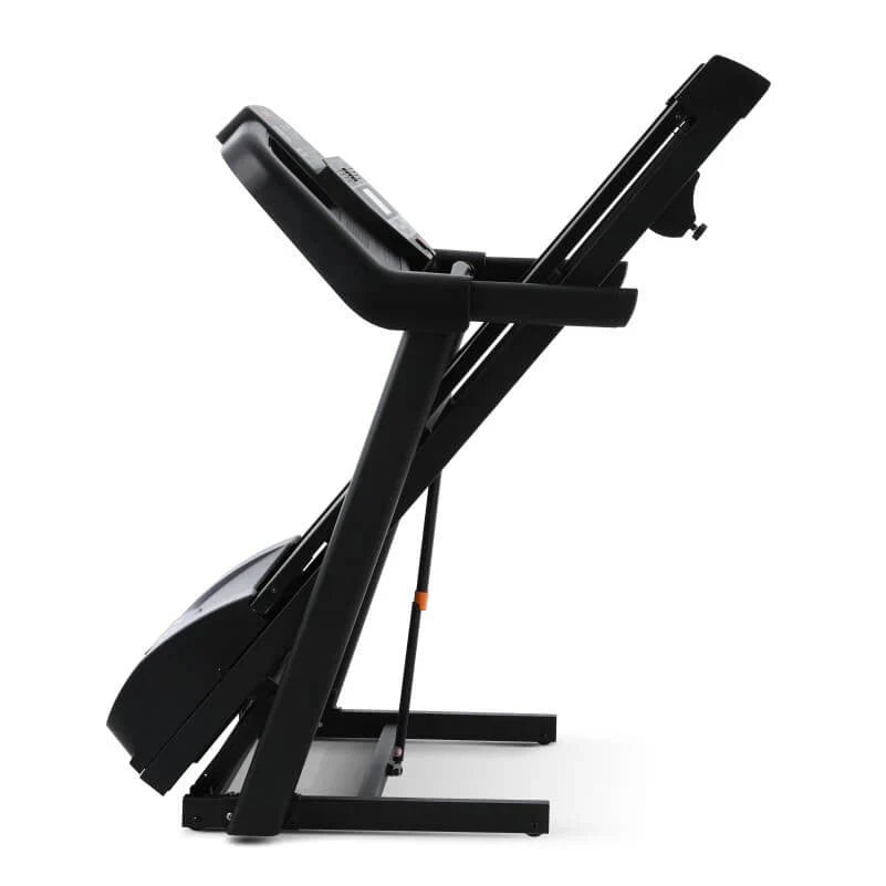 SOLE Fitness F60 Treadmill, 2.25HP Motor with 5.5HP Peak, 0.8–19 KM/H Speed, 12 Level Incline, 51 × 140 CM Running Area, 24 Workout Programs, Blue Backlit LCD, Hydraulic Folding, 136KG Capacity, Home & Light Commercial Fitness Treadmill