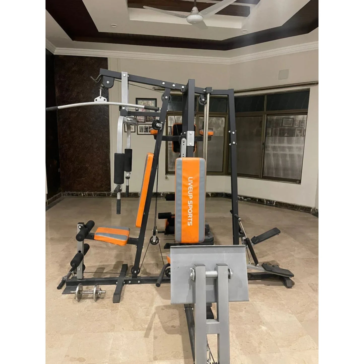 LiveUp 4 Stations Gym LS1032 – Multi-Station Strength Training Machine