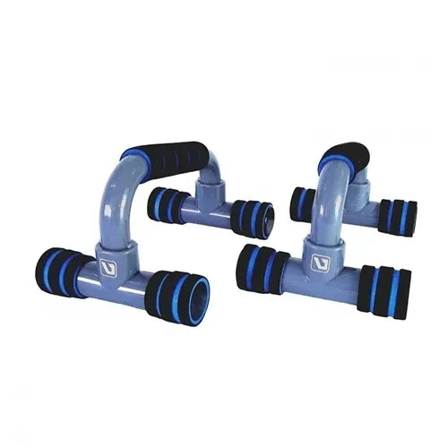 Liveup LS3164E Push Up Bars | Plastic Push-Up Bars with Foam Handles for Chest, Arm & Upper Body Strength Training