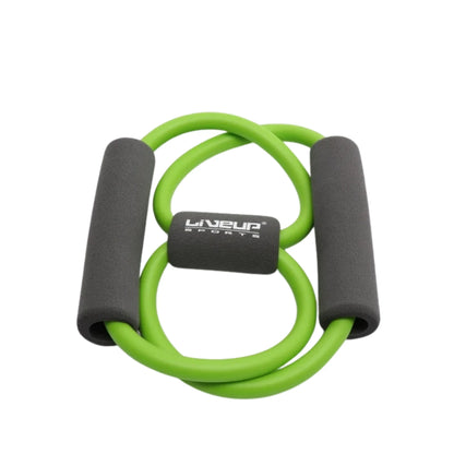Liveup Resistance Band Soft Expander | Light, Medium & Heavy Resistance Tube Band for Strength Training & Home Workouts