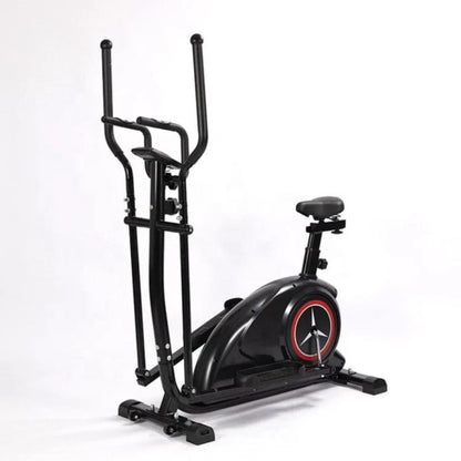 Elliptical Bike Cross Trainer TD001CT-2 | 2-in-1 Cross Trainer & Elliptical Bike with Magnetic Resistance, Rear Wheel Drive, 120KG Capacity, 120×65×155CM