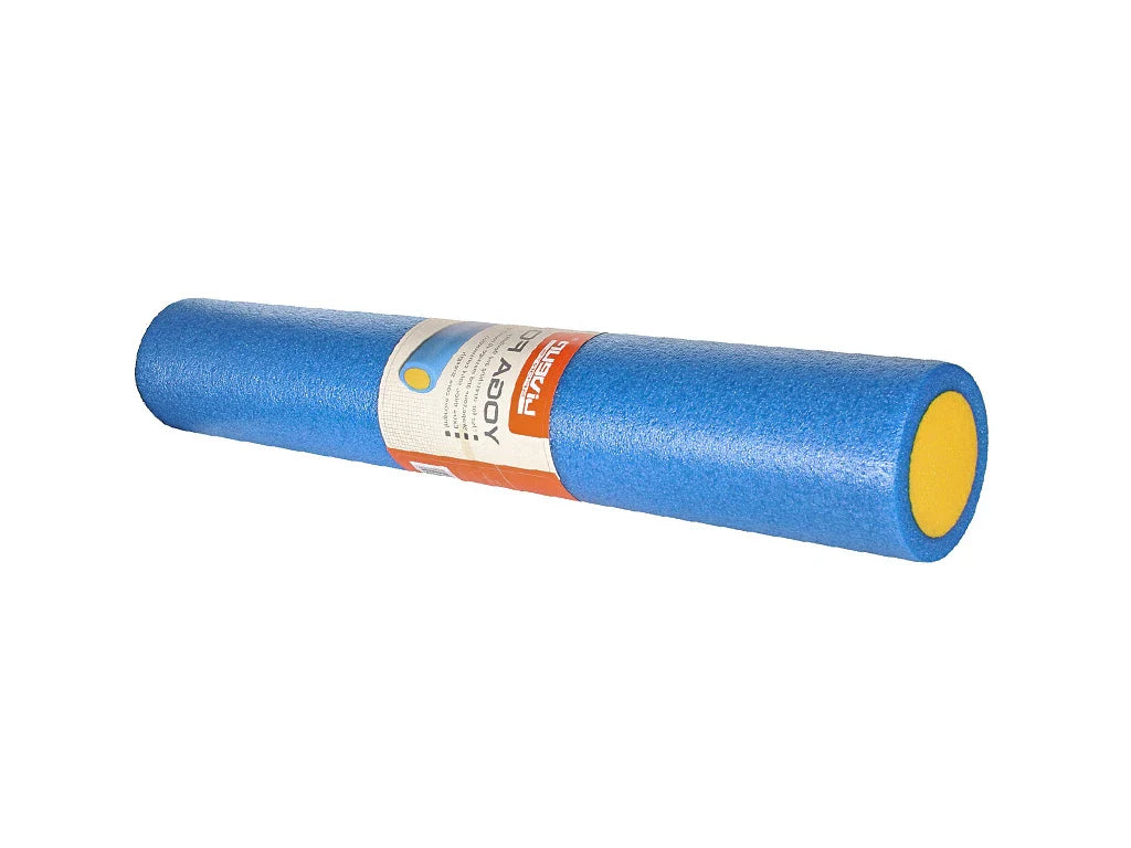 LiveUp Foam Roller LS3764 3 Feet | Extra-Long Yoga, Pilates & Deep Tissue Muscle Recovery Roller 90×15 CM