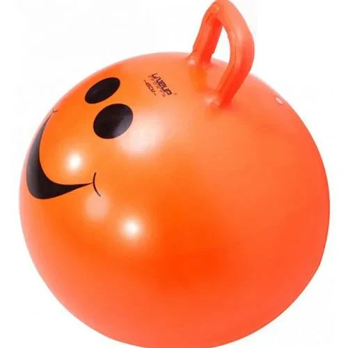 Liveup Hopping Ball LS3220 | 45cm Kids Space Hopper Jumping Exercise Ball with Handle for Balance, Fitness & Active Play