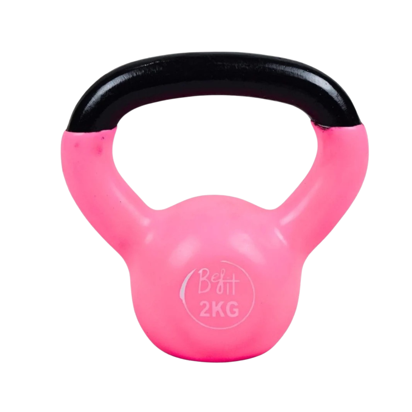 Vinyl Coated Cast Iron Kettlebell 2kg–20kg Solid Weight Training Kettle Bell with Wide Grip Handle, Flat Base & PVC Protective Coating for Full Body Strength, Cardio & Functional Home Gym Workout