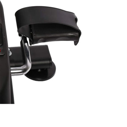 Digital Mini Exercise Bike – Black Pedal Exerciser for Arms & Legs | Compact Fitness Cycle with Digital Meter for Home & Office Workouts