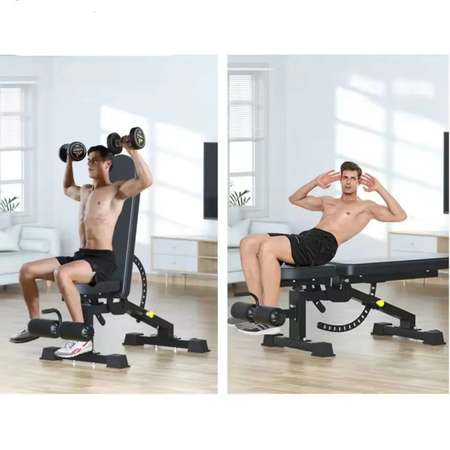 Multifunctional Adjustable Weight Bench – Commercial Workout Bench for Home & Gym