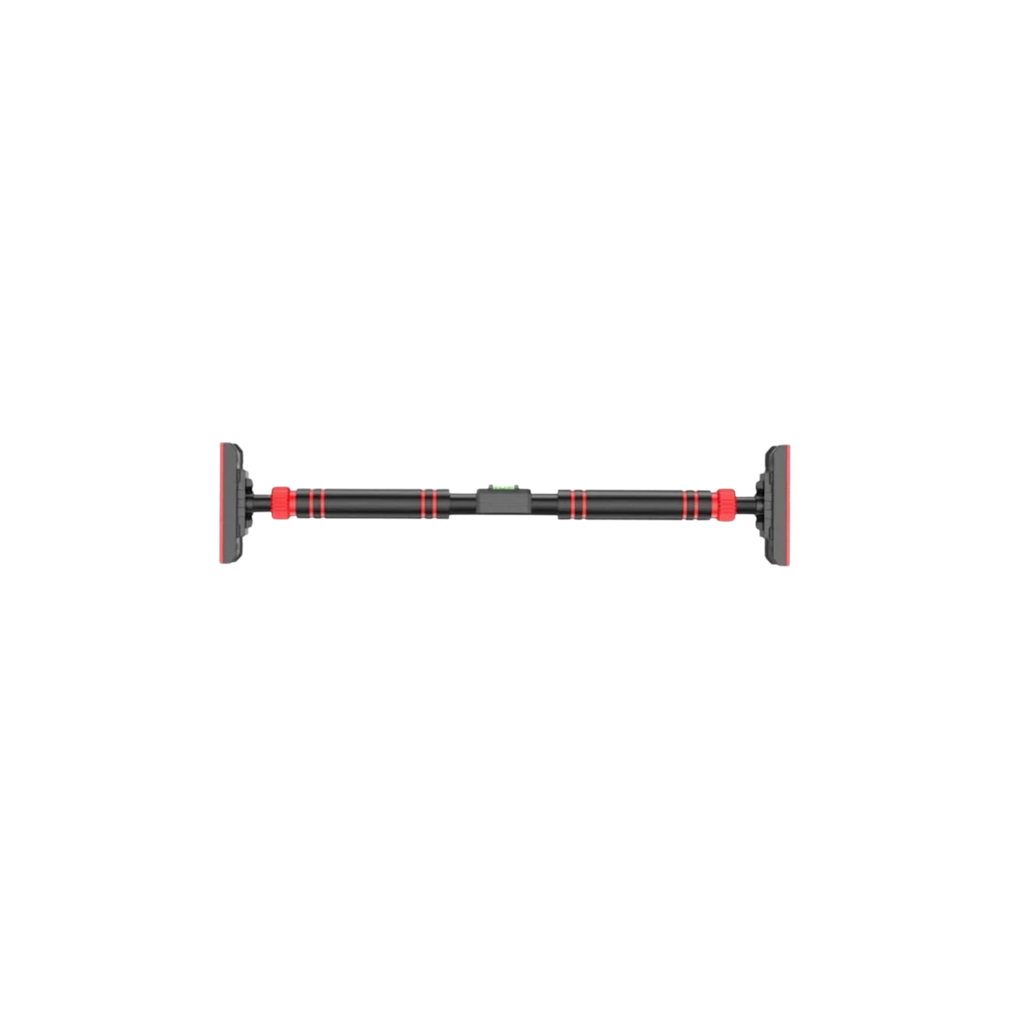 Heavy Duty Horizontal Chin-Up & Pull-Up Bar 94–129cm | 490KG Load Capacity, 3mm Stainless Steel Telescopic Doorway Workout Bar with Non-Slip Foam Grip & No-Drill Installation