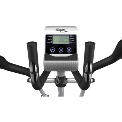 Magnetic Elliptical Seated Exercise Bike EZ-250 | Seated Elliptical Exercise Bike with 4KG Flywheel, 8 Resistance Levels, LCD Monitor & 130KG Weight Capacity
