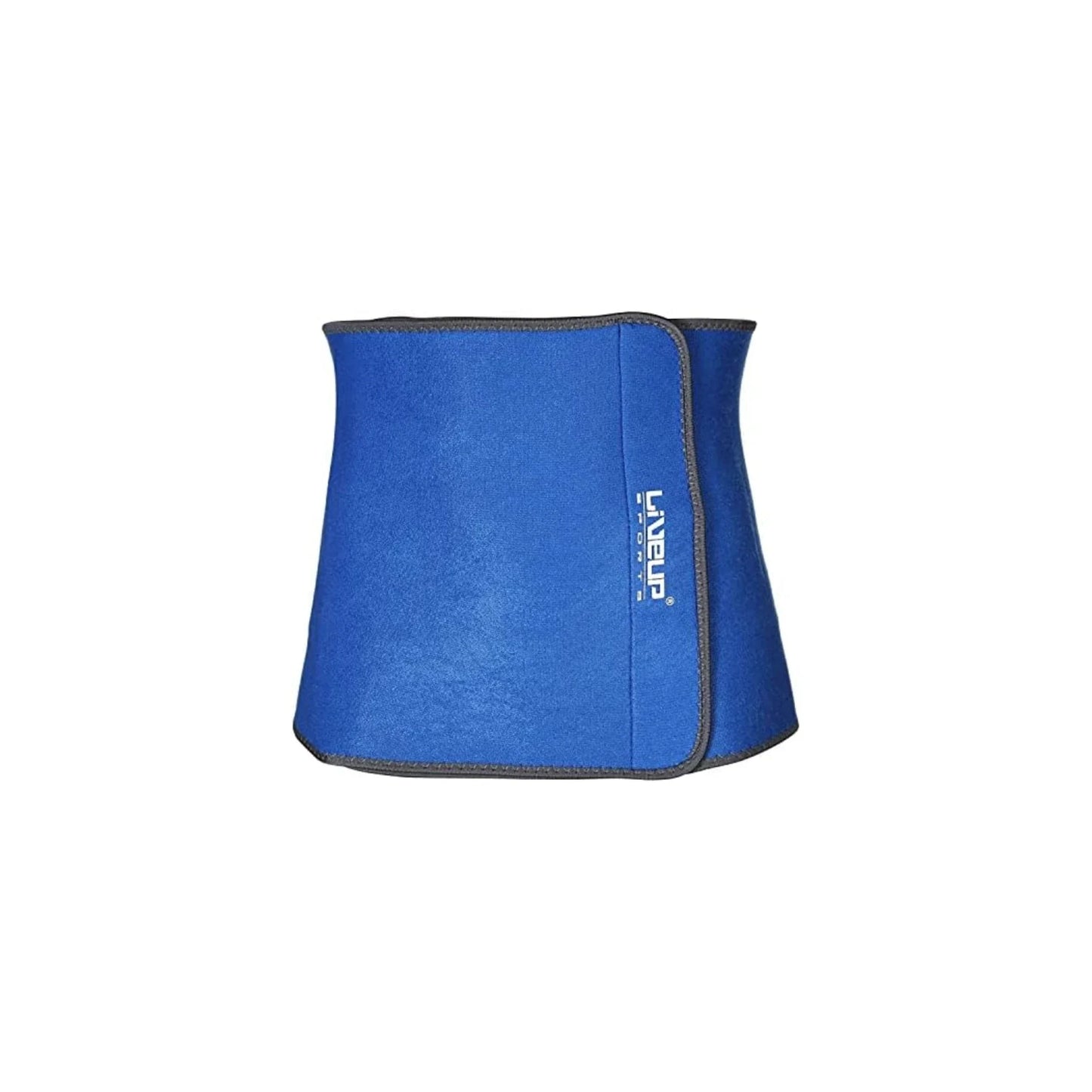 LiveUp Sports L53032 Slimmer Belt Black | 100 CM Waist Support Belt for Gym, Workout, Weight Training & Body Shaping