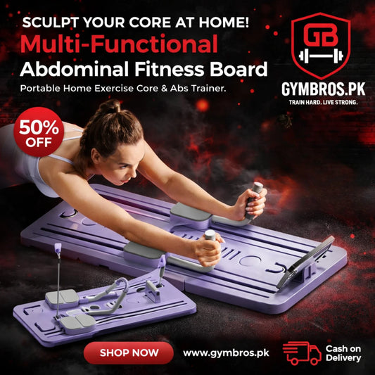 Multi-Functional Abdominal Fitness Board | Portable Home Exercise Core & Abs Trainer