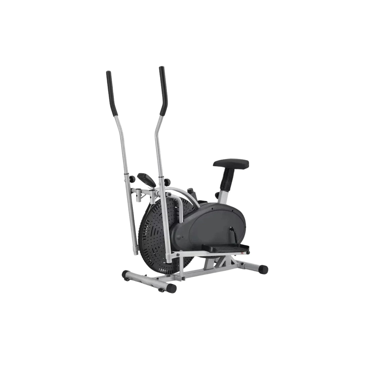 Orbitrac Exercise Bike ET-ORB 16 | 2-in-1 Elliptical & Exercise Bike with 1.92KG Flywheel, Belt Brake, Chain Drive & Digital Monitor for Home Workouts