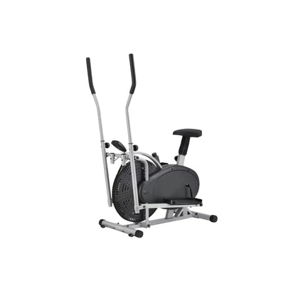 Orbitrac Exercise Bike ET-ORB 16 | 2-in-1 Elliptical & Exercise Bike with 1.92KG Flywheel, Belt Brake, Chain Drive & Digital Monitor for Home Workouts