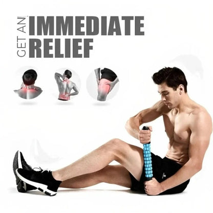 Massage Stick Muscle Roller for Athletes Portable Deep Tissue Massager | 47cm Deep Tissue Massage Stick for Legs, Back, Arms, Neck & Full Body Muscle Recovery & Pain Relief