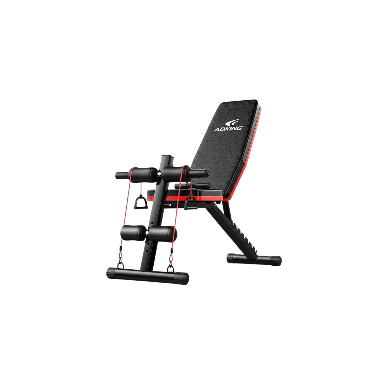 Adking AD-189 Adjustable Weight Bench for Home Gym – Foldable Multi-Purpose Workout Bench | Incline, Decline, & Flat Sit-Up Bench for Full Body Strength Training