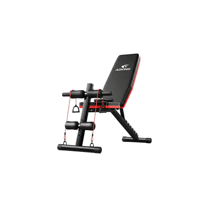Adking AD-189 Adjustable Weight Bench for Home Gym – Foldable Multi-Purpose Workout Bench | Incline, Decline, & Flat Sit-Up Bench for Full Body Strength Training