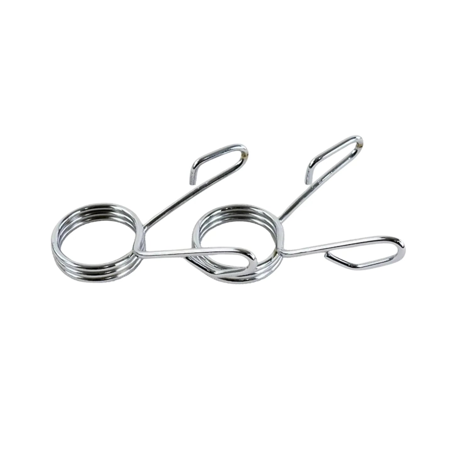Barbell Spring Collars (1 Pair) – 2 Inch / 50mm Barbell Lock Clips for Weightlifting, Gym & Dumbbell Spinlocks