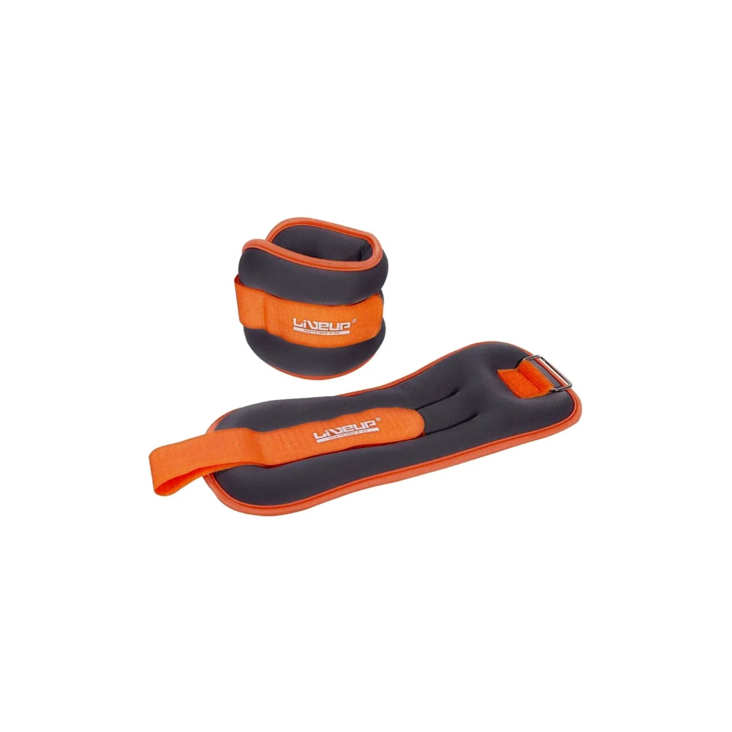 LiveUp LS3049 Ankle & Wrist Weights 0.5–3 KG Pair | Adjustable Resistance Weights for Strength Training, Cardio, Walking & Muscle Toning