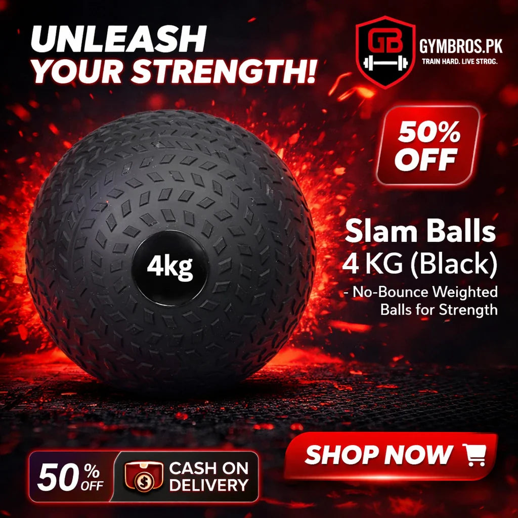Slam Ball (2KG–10KG) | Heavy Duty Sand-Filled Dead Bounce Exercise Ball with Textured Grip for Cross Training, HIIT, Gym & Functional Workouts