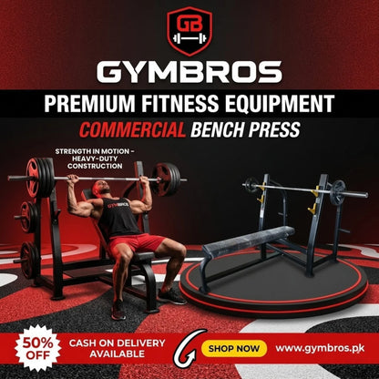 Commercial Bench Press – Heavy Duty Gym Bench Press Machine