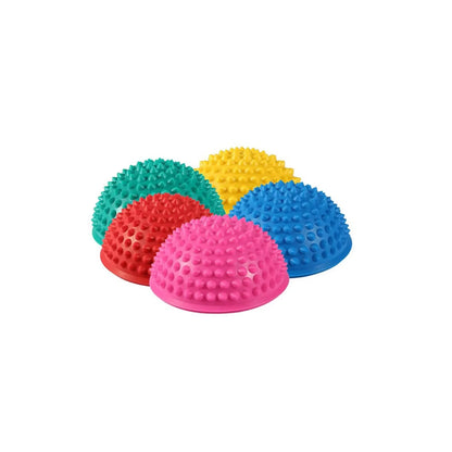 LiveUp Sports LS3572 Spikey Balance Pad | 16cm Spiky Massage Balance Cushion for Core Strength, Stability & Fitness Training