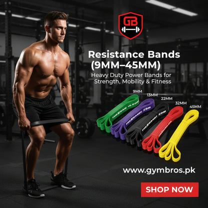 Loop Resistance Bands (13MM–45MM) – Heavy Duty Power Bands for Strength, Mobility & Home Workouts (Single Piece)
