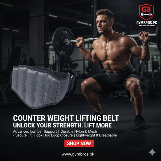 Durable EVA Weight Lifting Belt with Metal Buckle | Adjustable Back & Waist Support Gym Belt for Weightlifting, Powerlifting & Strength Training