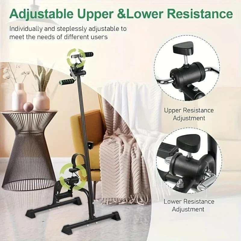Mini Exercise Cycle for Arms and Legs – Compact Portable Pedal Exerciser for Home Workouts