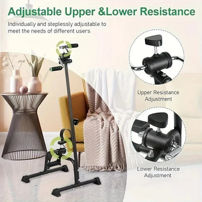 Mini Exercise Cycle for Arms and Legs – Compact Portable Pedal Exerciser for Home Workouts