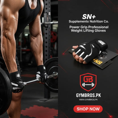 SN+ Weight Lifting Gloves | Gym Gloves for Men & Women | Anti-Slip Workout Gloves