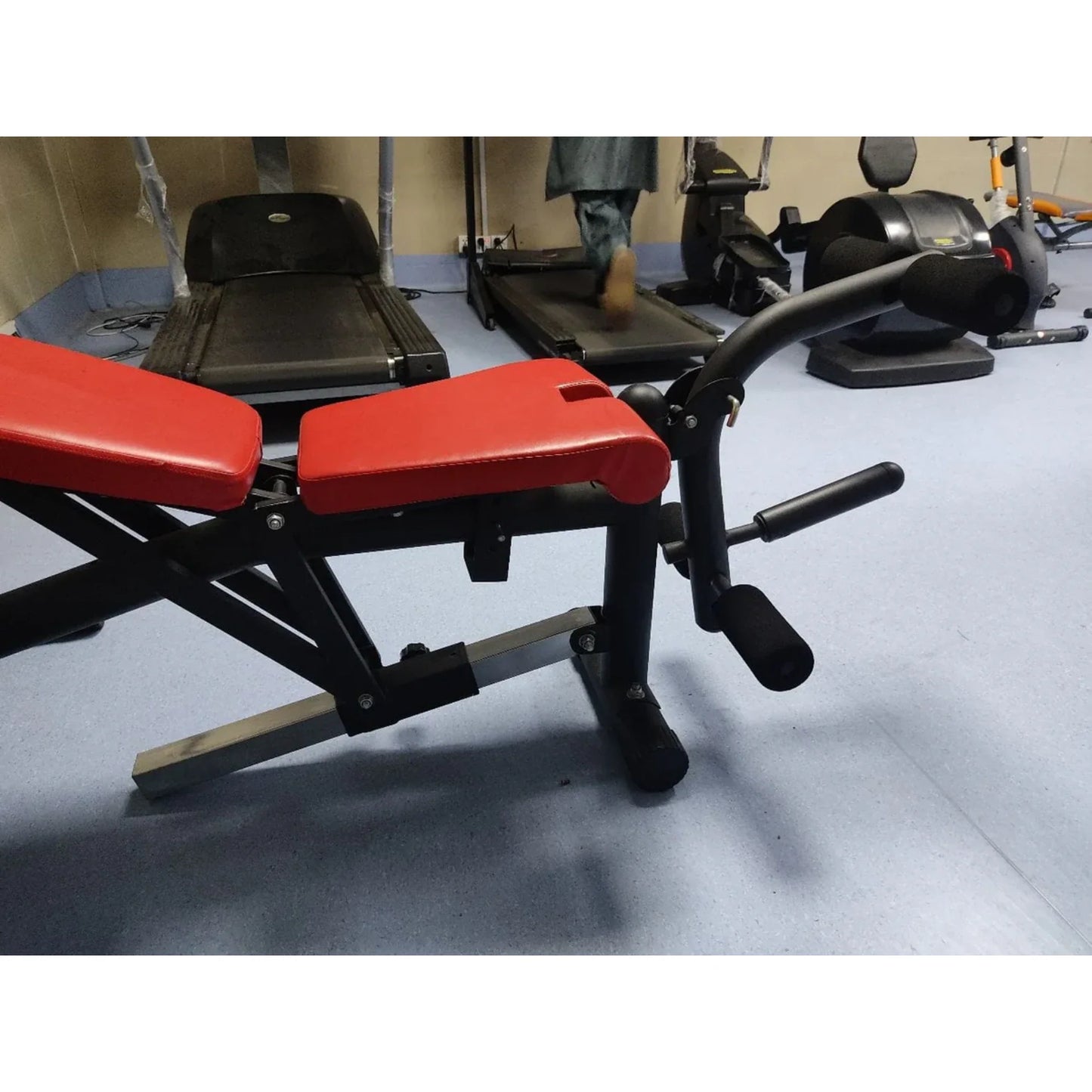 Commercial Weight Bench – Heavy Duty Black Workout Bench for Gym & Home