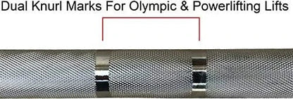 Olympic Weight Lifting Rod 2 Inch Diameter (4–7 Feet) – Heavy Duty Olympic Barbell for Home and Commercial Gyms