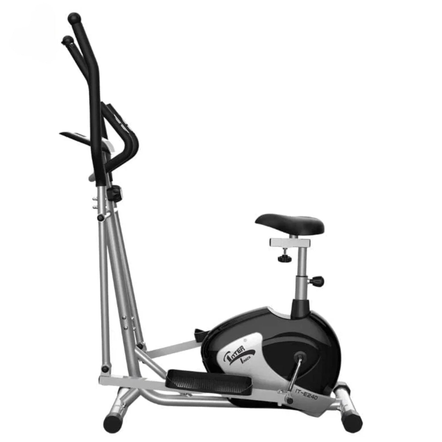 Magnetic Elliptical Seated Exercise Bike EZ-250 | Seated Elliptical Exercise Bike with 4KG Flywheel, 8 Resistance Levels, LCD Monitor & 130KG Weight Capacity