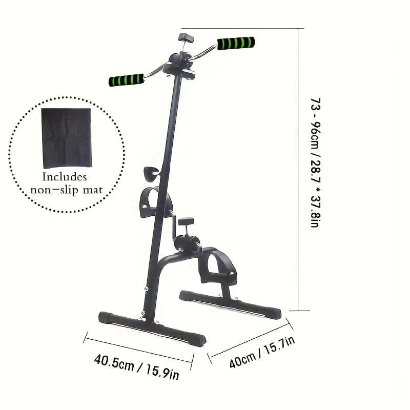 Mini Exercise Cycle for Arms and Legs – Compact Portable Pedal Exerciser for Home Workouts