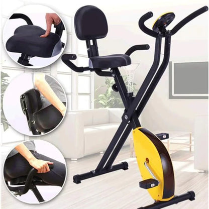X Fit Bike – 120kg Weight Capacity Indoor Exercise Bike with Digital Meter