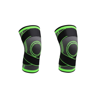 Pack of 2 Knee Support Braces with Straps | Adjustable Compression Knee Stabilizers for Gym & Sports