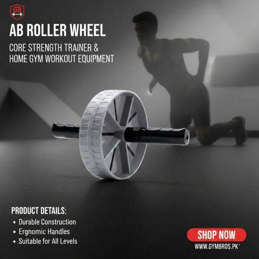 Ab Roller Wheel – Core Strength Trainer for Abs Workout, Belly Fat Reduction & Full Body Fitness | Ergonomic Home Gym Exercise Equipment