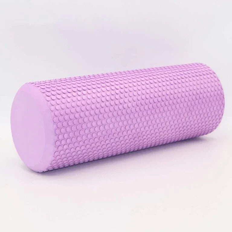Yoga Foam Roller Soft (13 & 18 Inches) | EVA Muscle Massage Roller for Recovery, Stretching, Pilates & Home Gym Use
