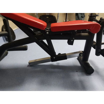 Commercial Weight Bench – Heavy Duty Black Workout Bench for Gym & Home