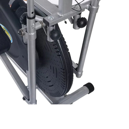 JY-8705A Indoor Elliptical Bike Cross Trainer with 51CM Flywheel & LCD Monitor | 120KG Capacity Home Cardio Exercise Machine