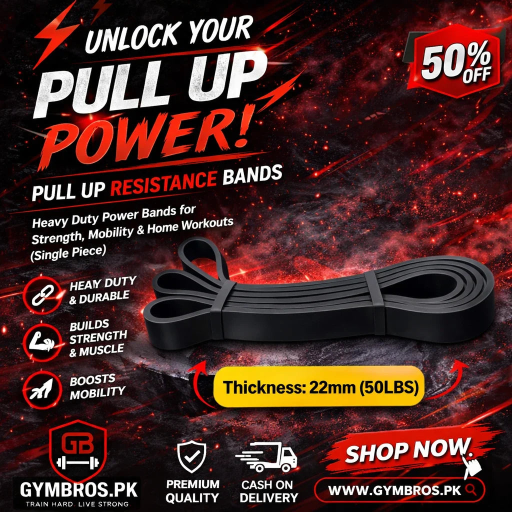 Loop Resistance Bands (13MM–45MM) – Heavy Duty Power Bands for Strength, Mobility & Home Workouts (Single Piece)