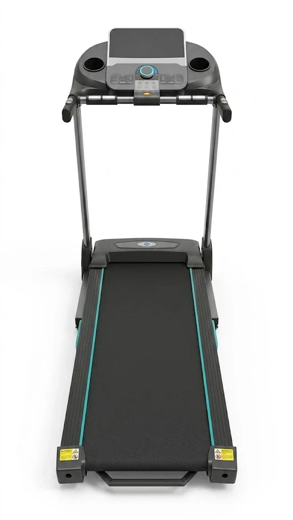 BLUE OCEAN 031-AC Treadmill, 2.0HP AC Motor, 1–16 KM/H Speed Range, 1300×440MM Running Surface, 12 Pre-Set Programs, LCD Display, 130KG Capacity, Motorized Home & Gym Fitness Treadmill for Walking, Jogging & Running
