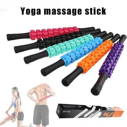 Massage Stick Muscle Roller for Athletes Portable Deep Tissue Massager | 47cm Deep Tissue Massage Stick for Legs, Back, Arms, Neck & Full Body Muscle Recovery & Pain Relief