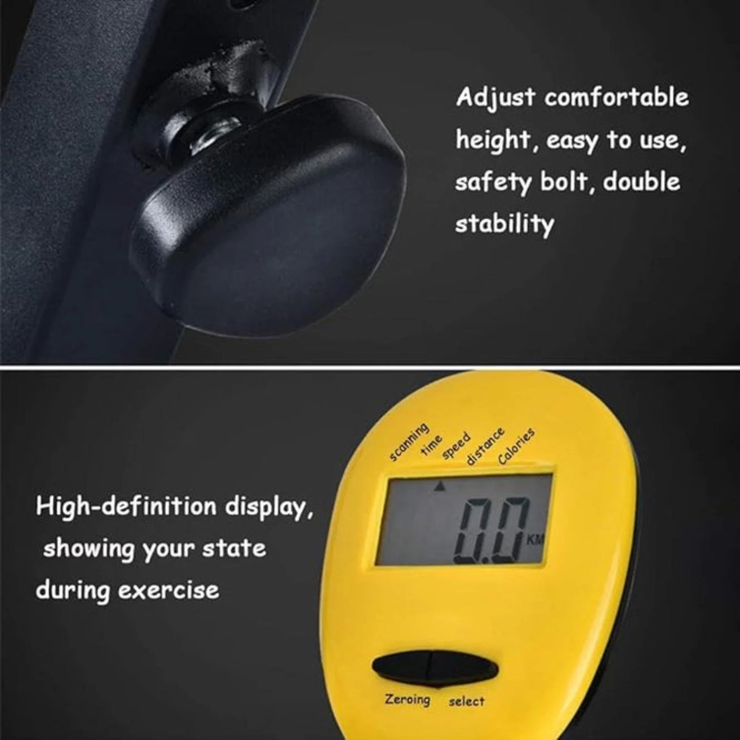 X Fit Bike – 120kg Weight Capacity Indoor Exercise Bike with Digital Meter
