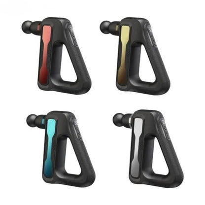 Triangle Fascial Deep Tissue Massage Gun HB-003 | Rechargeable 30W Muscle Massager with 8 Heads, 32-Speed Adjustable Intensity, Type-C Fast Charging for Pain Relief & Recovery