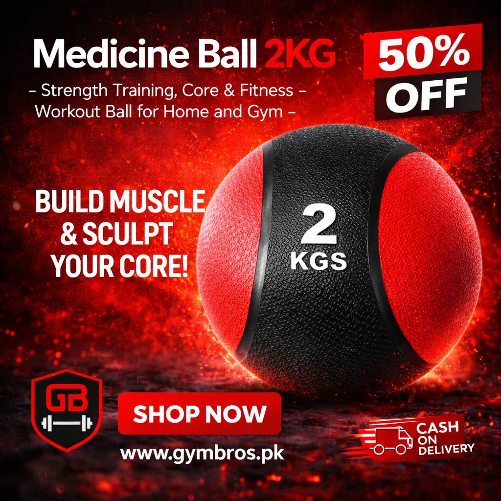 Medicine Ball 1KG–5KG – Strength Training, Core & Fitness Workout Ball for Home and Gym