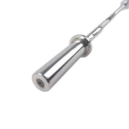 2 Inch Diameter EZ Curl Barbell Rod | Heavy-Duty 2-Inch EZ Curl Barbell Rod with Knurled Grip, Approximate Bar Weight: 4–6KG, Chrome Steel Zigzag Weight Lifting Bar – Supports Up to 100KG - Fitness Zone