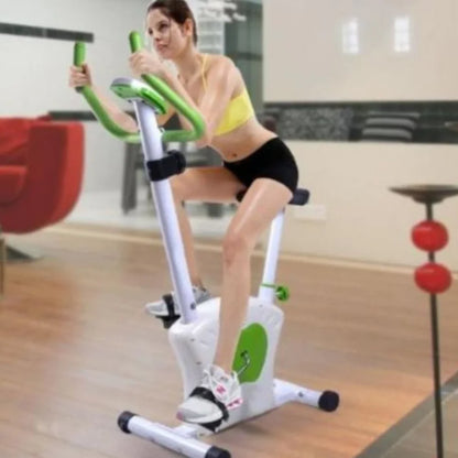 Spinning Exercise Bicycle – Magnetic Resistance Upright Bike with LED Monitor