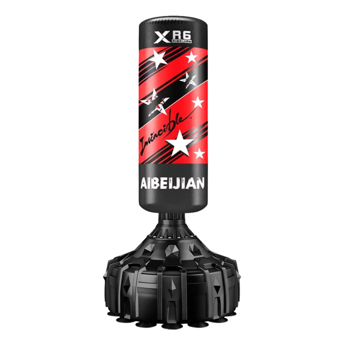 Aibeijian Free Standing Punching Bag 5 Feet Premium Quality| Boxing Bag for MMA, Kickboxing, Cardio & Home Gym Training