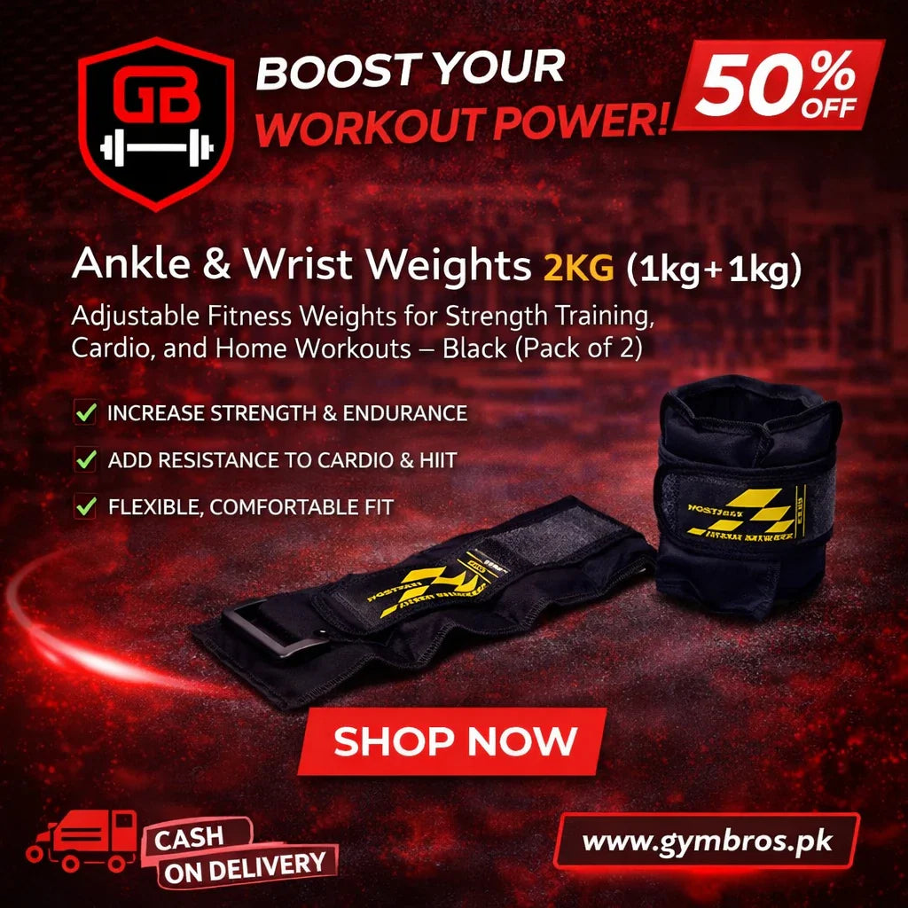Ankle Weights & Wrist Weights (Pack of 2 ) 1kg–5kg (0.5kg–2.5kg Each) Heavy Duty Nylon Casing with Velcro Strap for Leg & Arm Toning, Strength Training, Walking, Running & Home Workout Fitness